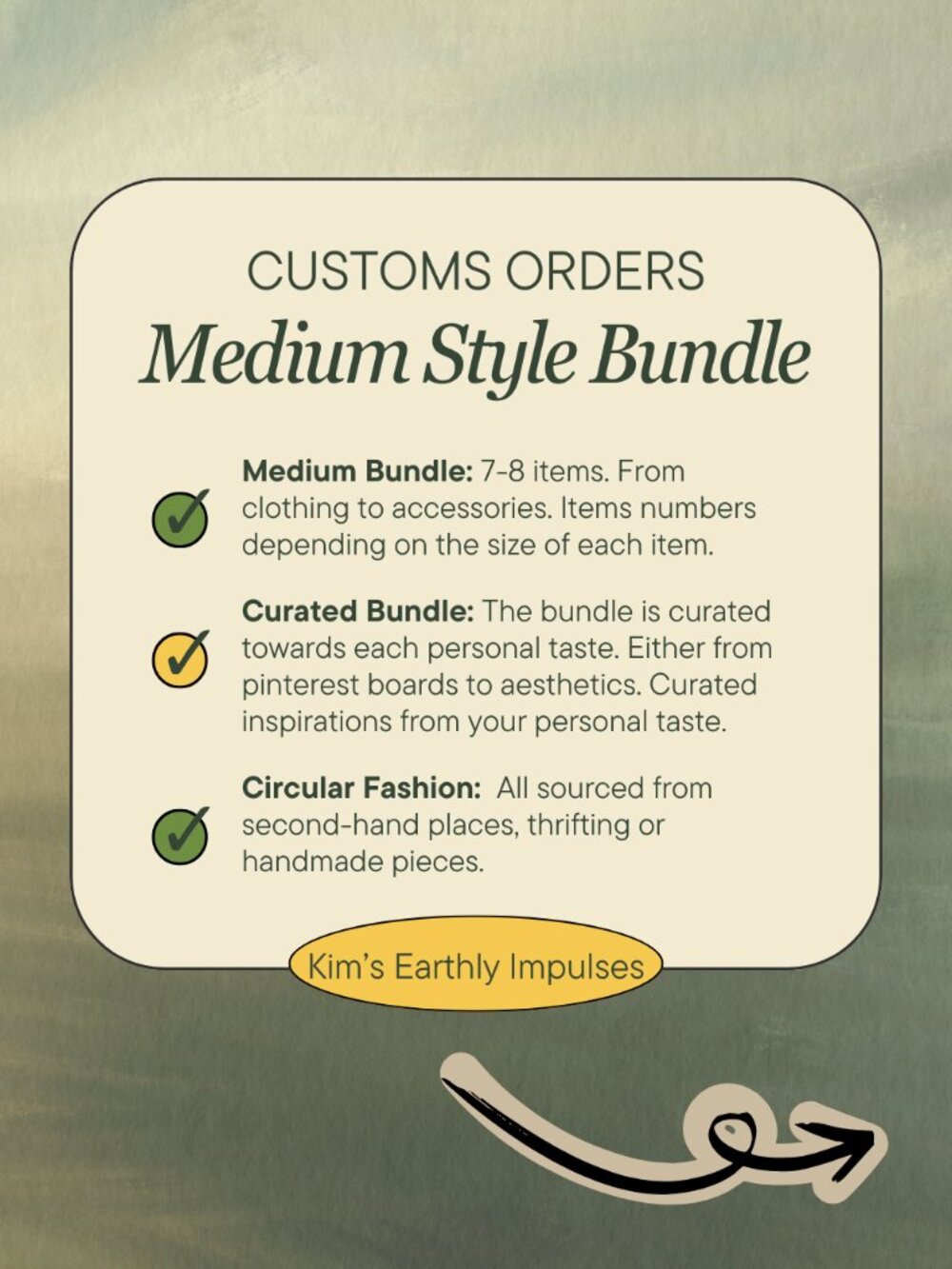 Personalized Style Bundle Medium